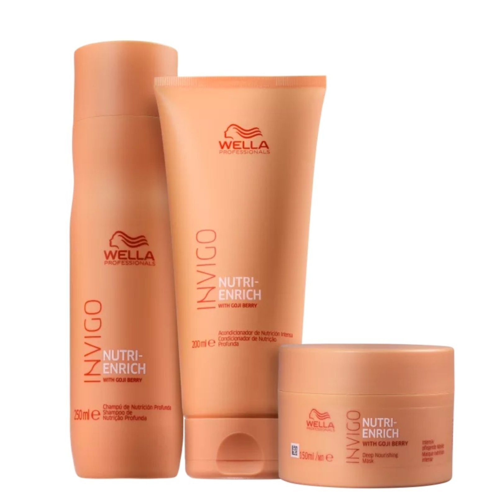 Imagem principal Wella Nutri Enrich Sh 250Ml+Cond 200Ml- Máscara Wella unico