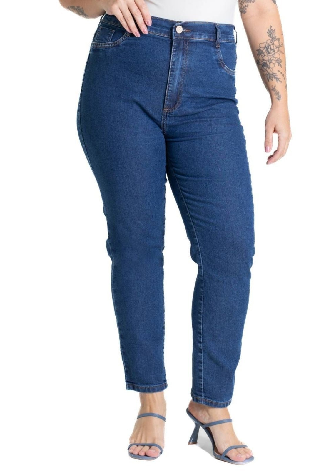 Imagem principal Calça Jeans Sawary Plus Size - 280295 Sawary azul