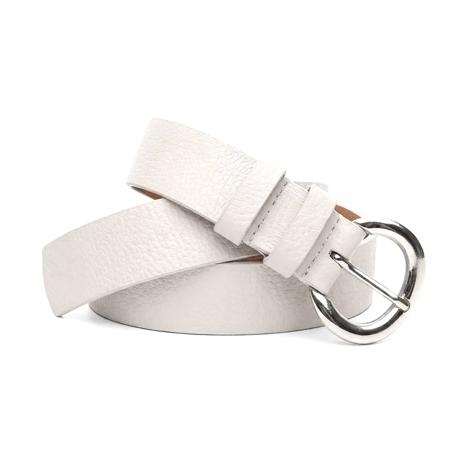 Imagem principal Cinto Feminino Vittal Gabi Couro OffWhite Fivela de Pino USE VITTAL off-white offwhite