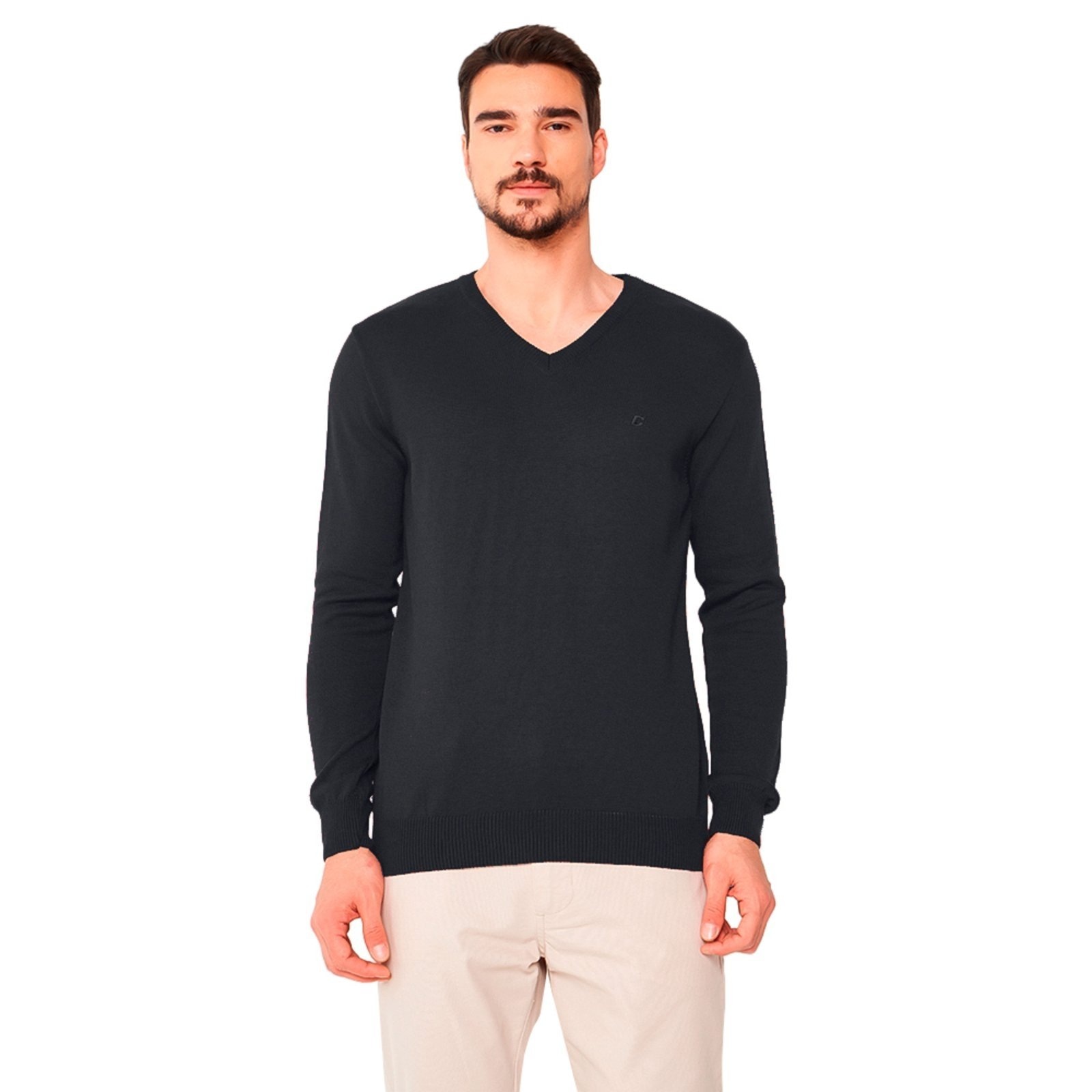 Imagem principal Suéter Tricô Colcci Slim Ou24B Masculino Colcci preto