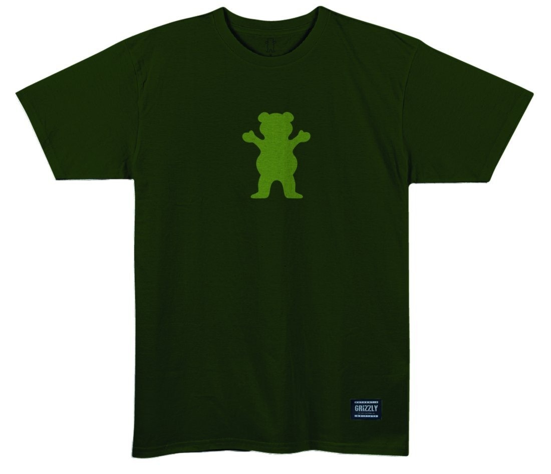 Imagem principal Camiseta Grizzly Og Bear Tee Grizzly verde