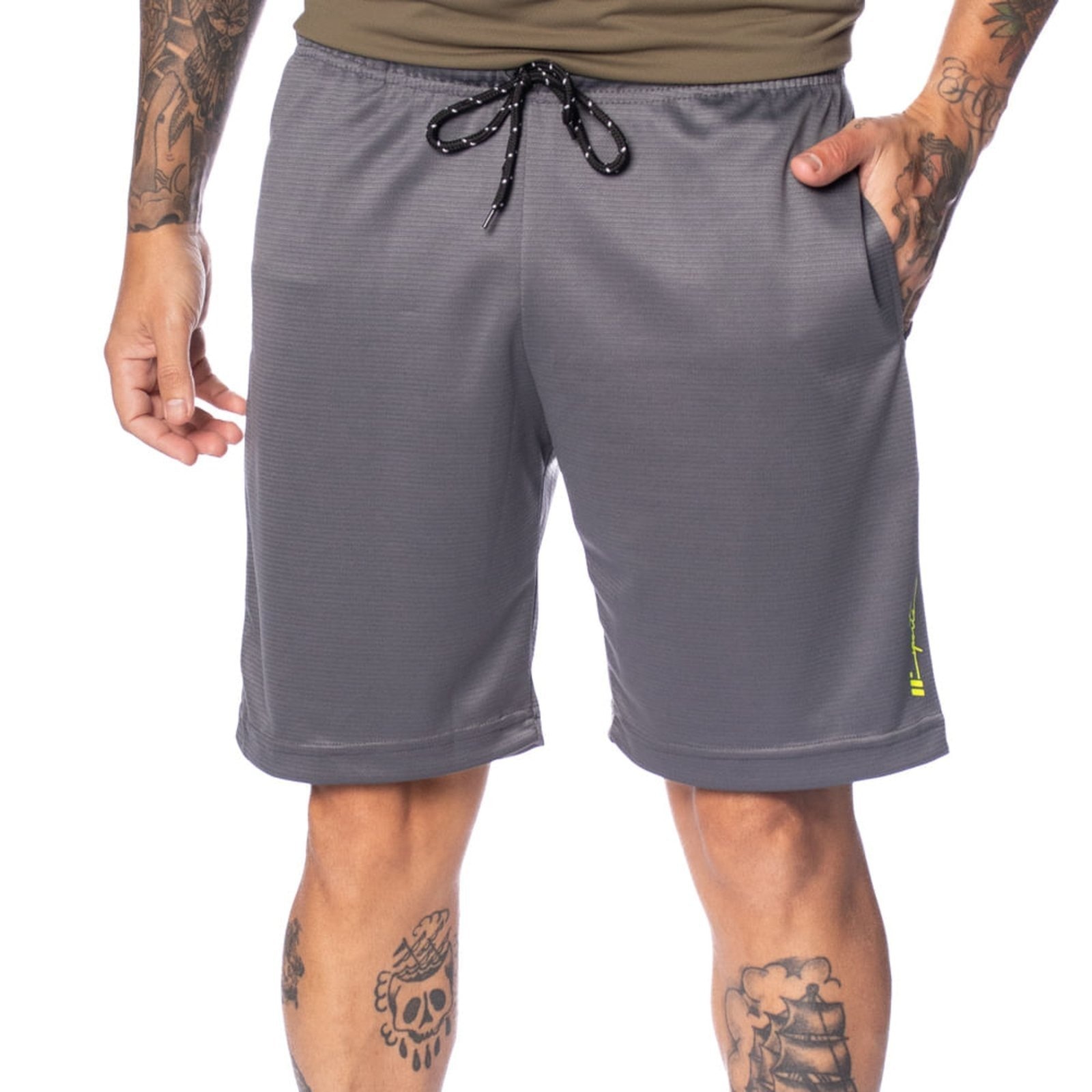 Imagem principal Bermuda Masculina Ninety Eight N-Dry Cintura édia Ninety Eight cinza