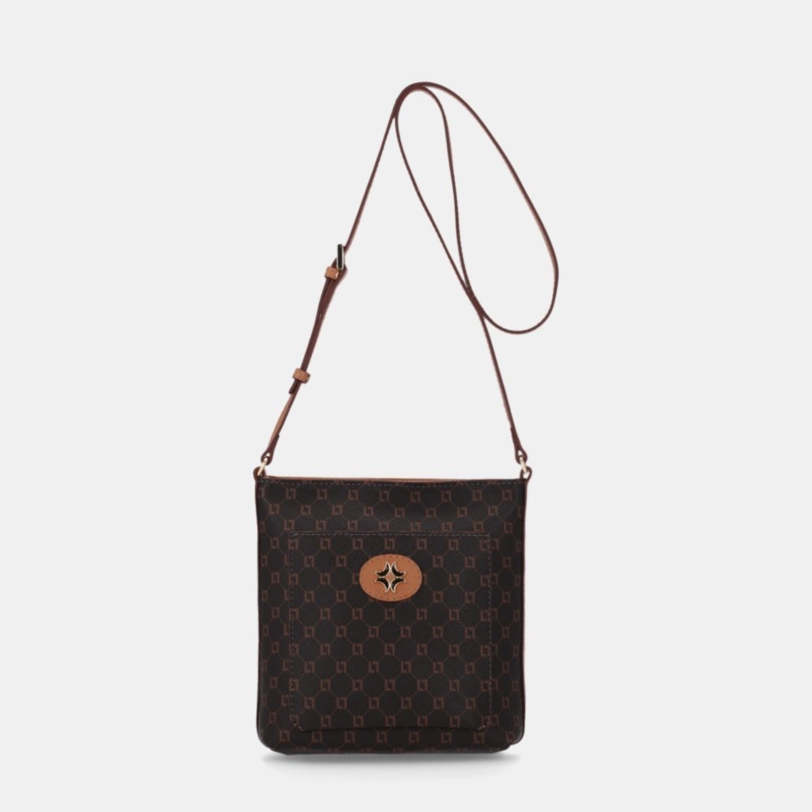 Imagem principal Bolsa Tiracolo Pequena Luz da Lua - 2000753 Luz Da Lua Luz Da Lua castanho