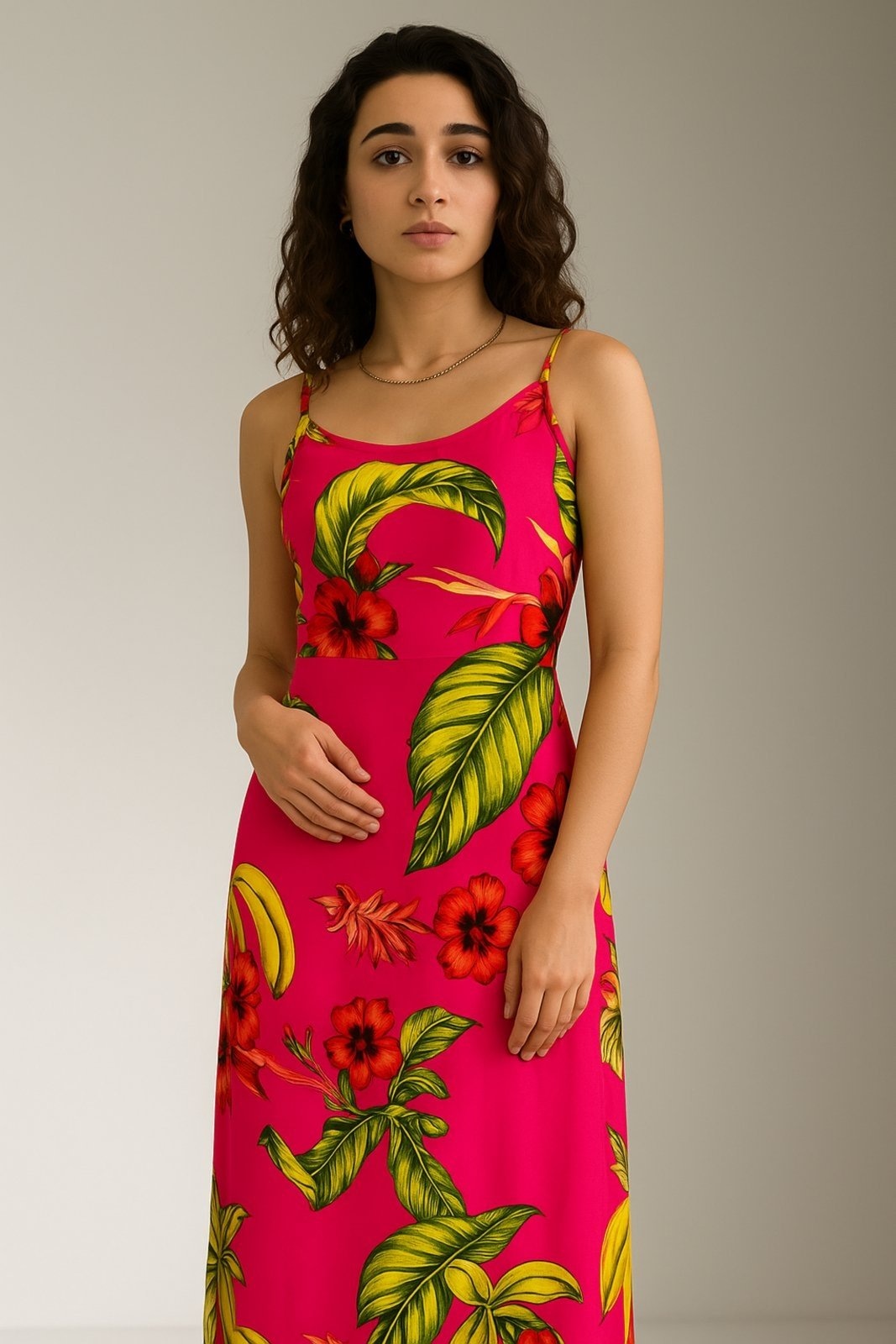 Imagem principal Vestido Longo D Bell Outlet Fashion Alcinha D BELL OUTLET FASHION pink