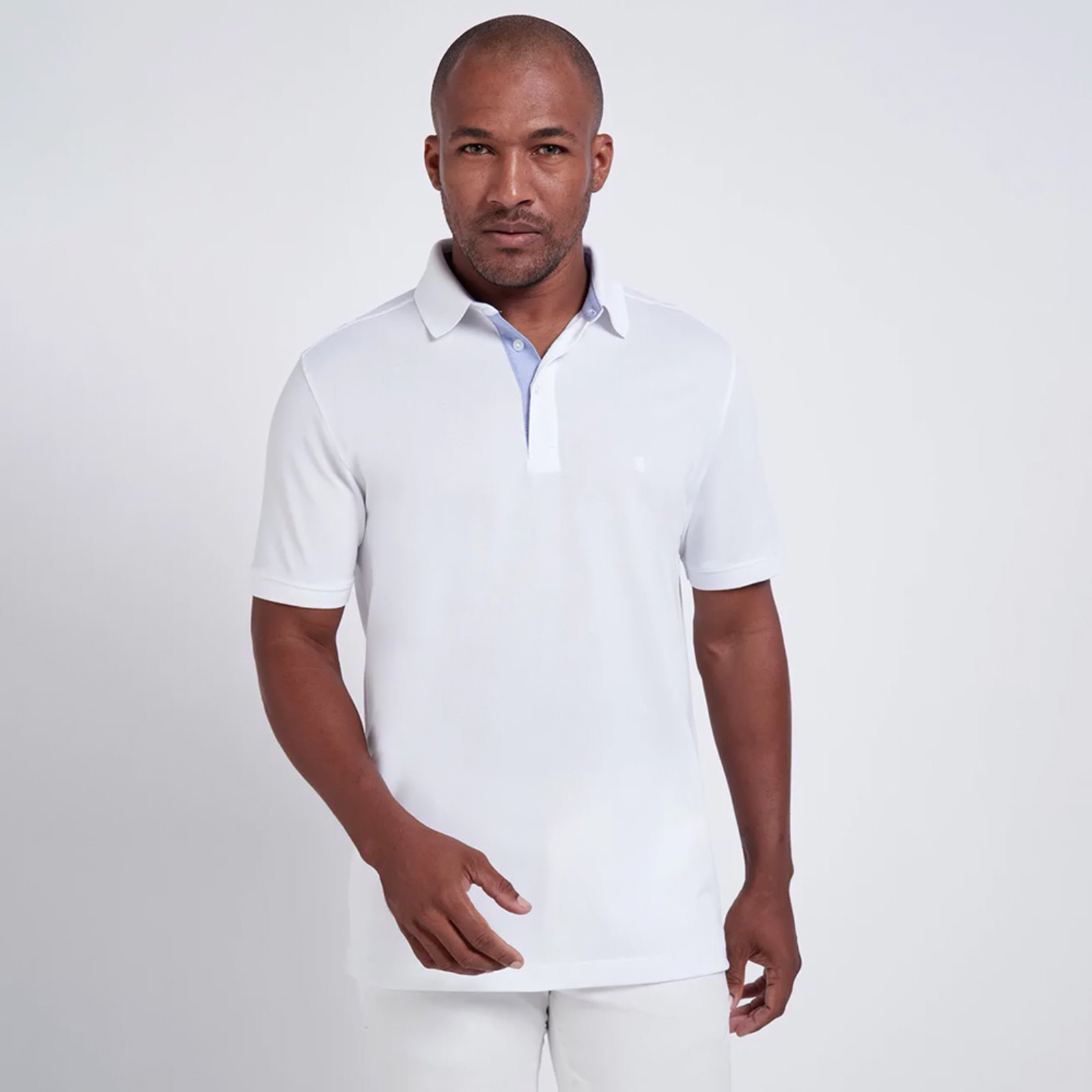 Imagem principal Camisa Polo Individual Comfort Pima In25 Masculino Individual branco