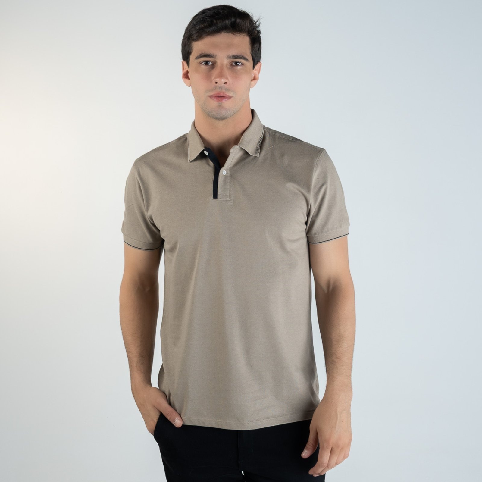 Imagem principal Camisa Polo John John Taupe Khaki Jonh John cáqui khaki