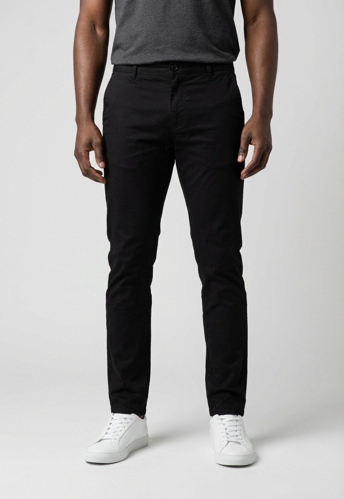 Imagem principal Calça Masculina Calvin Klein Jeans Slim Chino Preta Calvin Klein Jeans preto