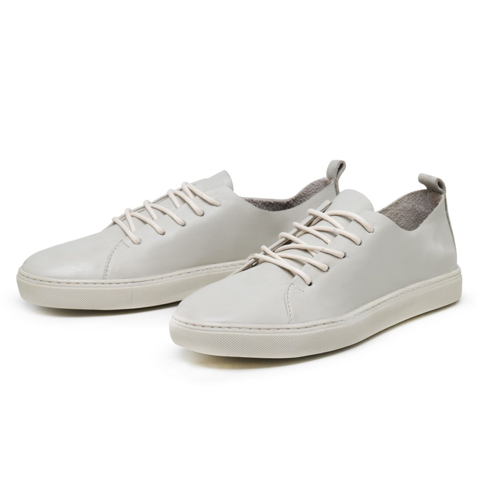 Imagem principal Tenis Feminino de Couro Cano Baixo Sem Forro Muito Leve e Confortavel Ref.:1810 Off White Mister Couros branco white