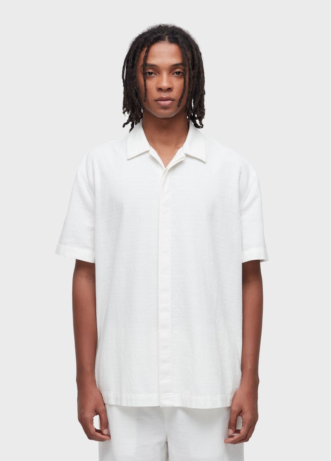 Imagem principal Camisa texture cotton mc Osklen off-white