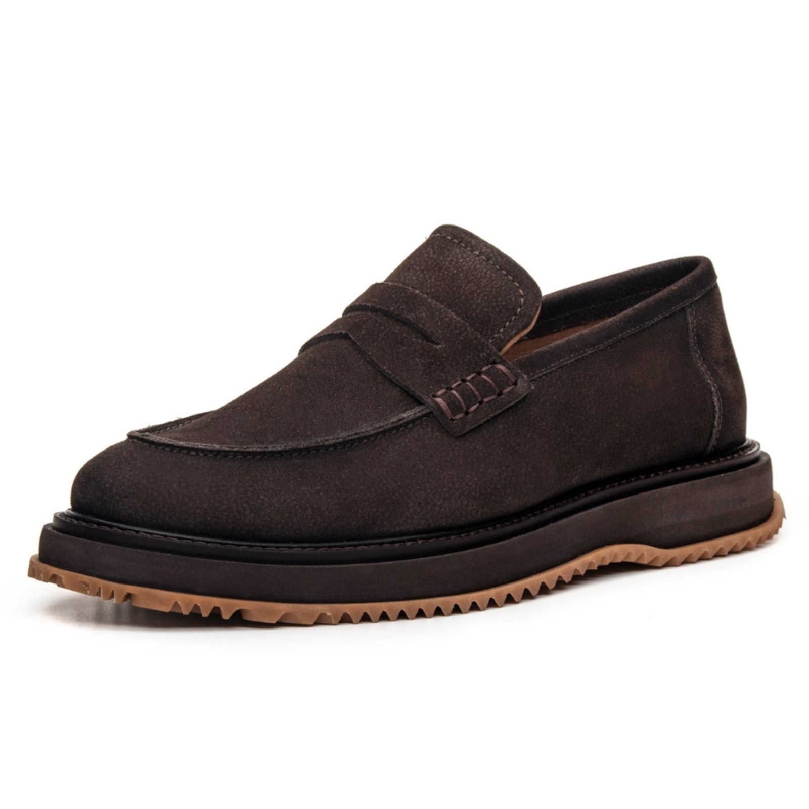 Imagem principal Sapato Loafer London Coronello Premium em Couro Selaria Café Coronello marrom