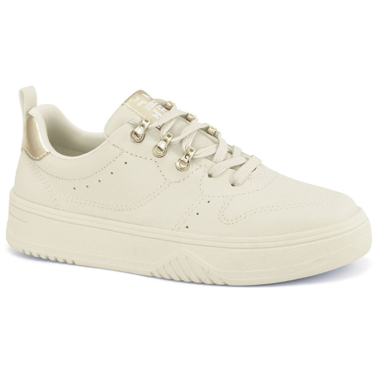 Imagem principal Tênis Feminino Creme Urbano Casual Leve Ramarim 2588206-2 RAMARIM off-white