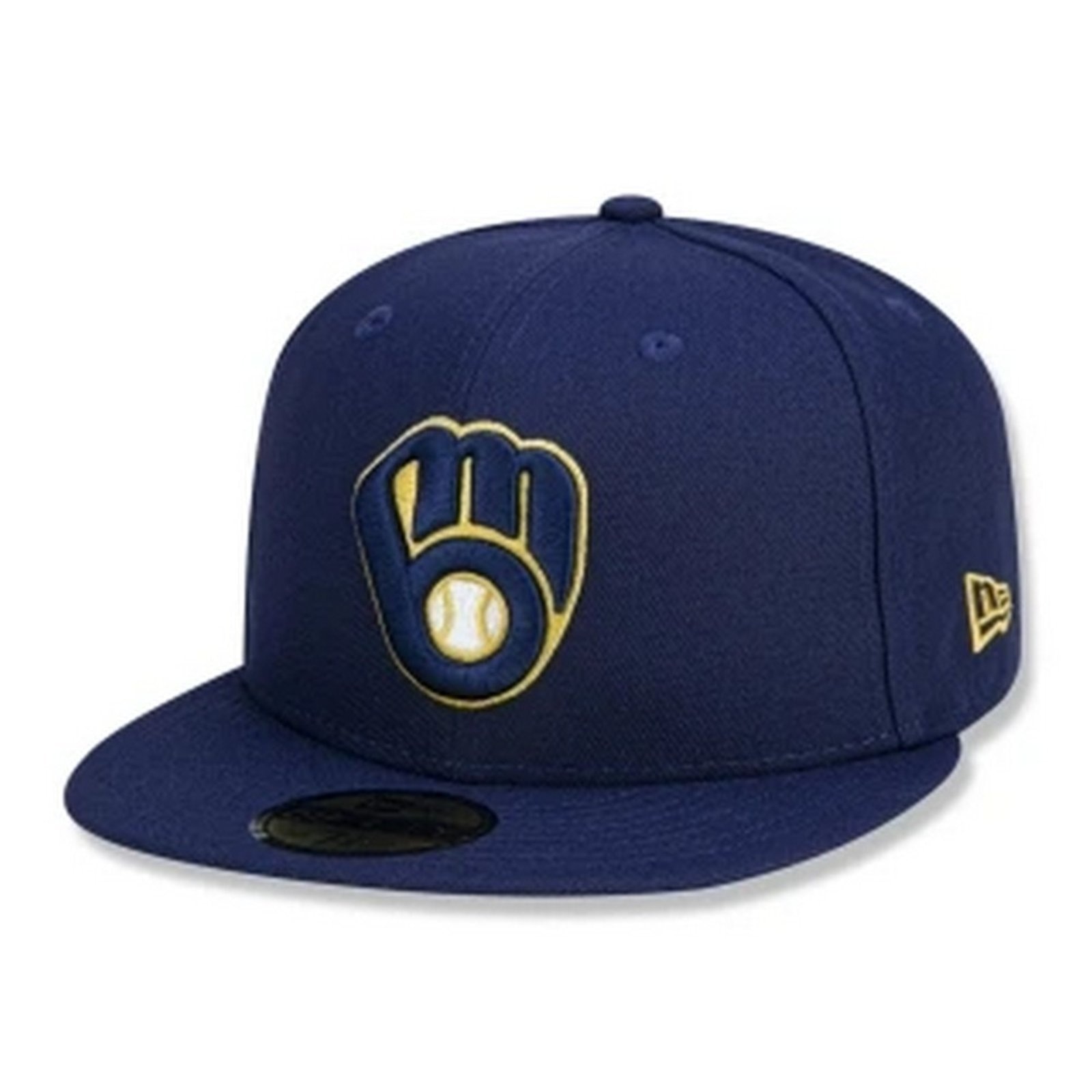 Imagem principal Boné New Era 59fifty Milwaukee Brewers Marinho new era azul marinho