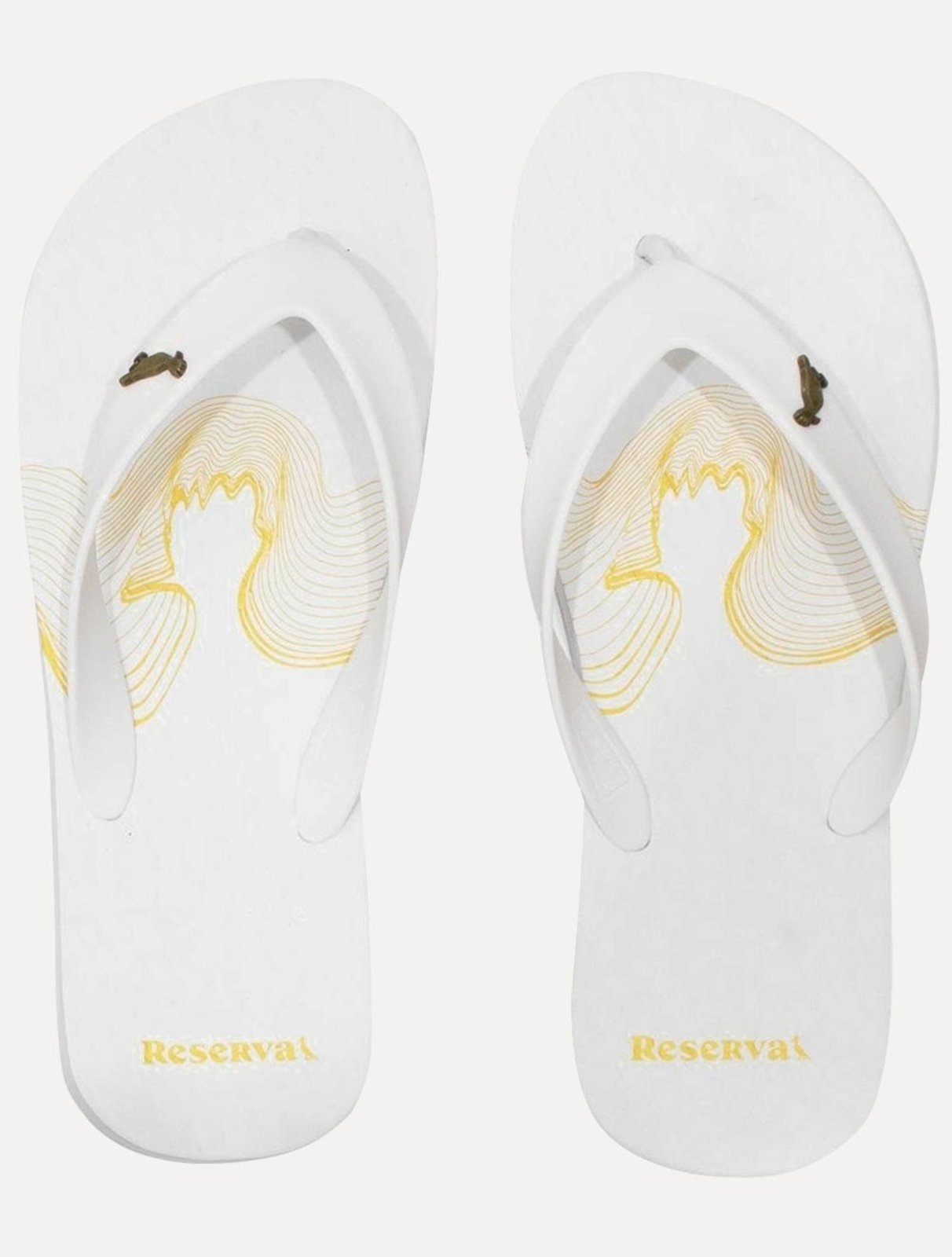 Imagem principal Chinelo Reserva Masculino Pica-Pau Waves Reserva branco