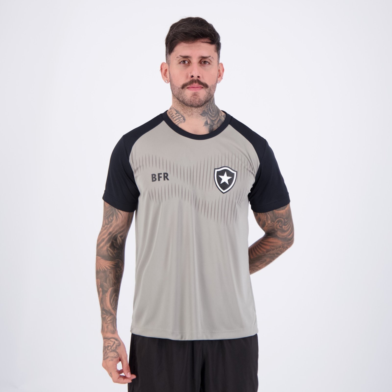 Imagem principal Camisa Botafogo Ondulação braziline cinza