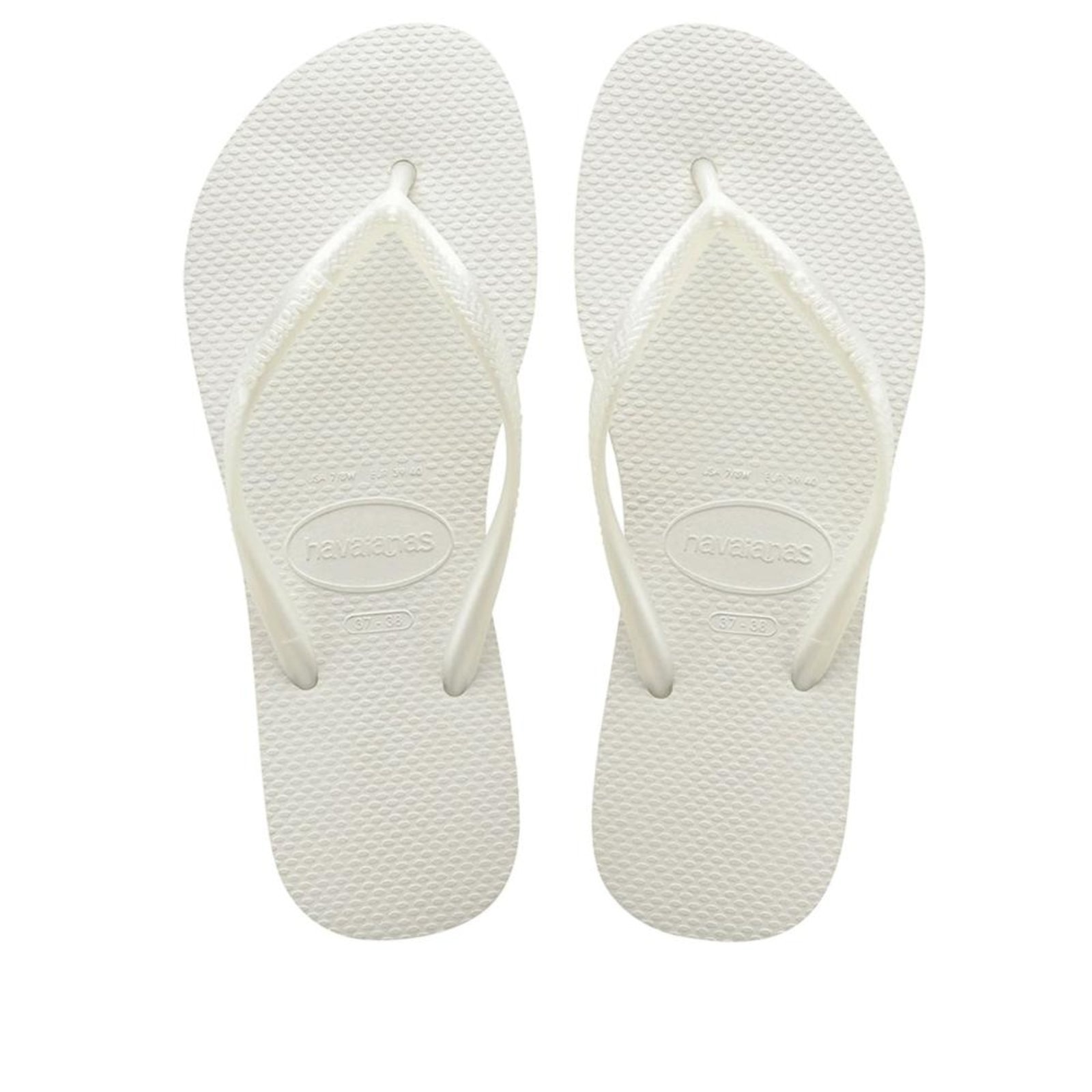 Imagem principal Chinelo Feminino Havaianas Slim White Branco Havaianas branco white