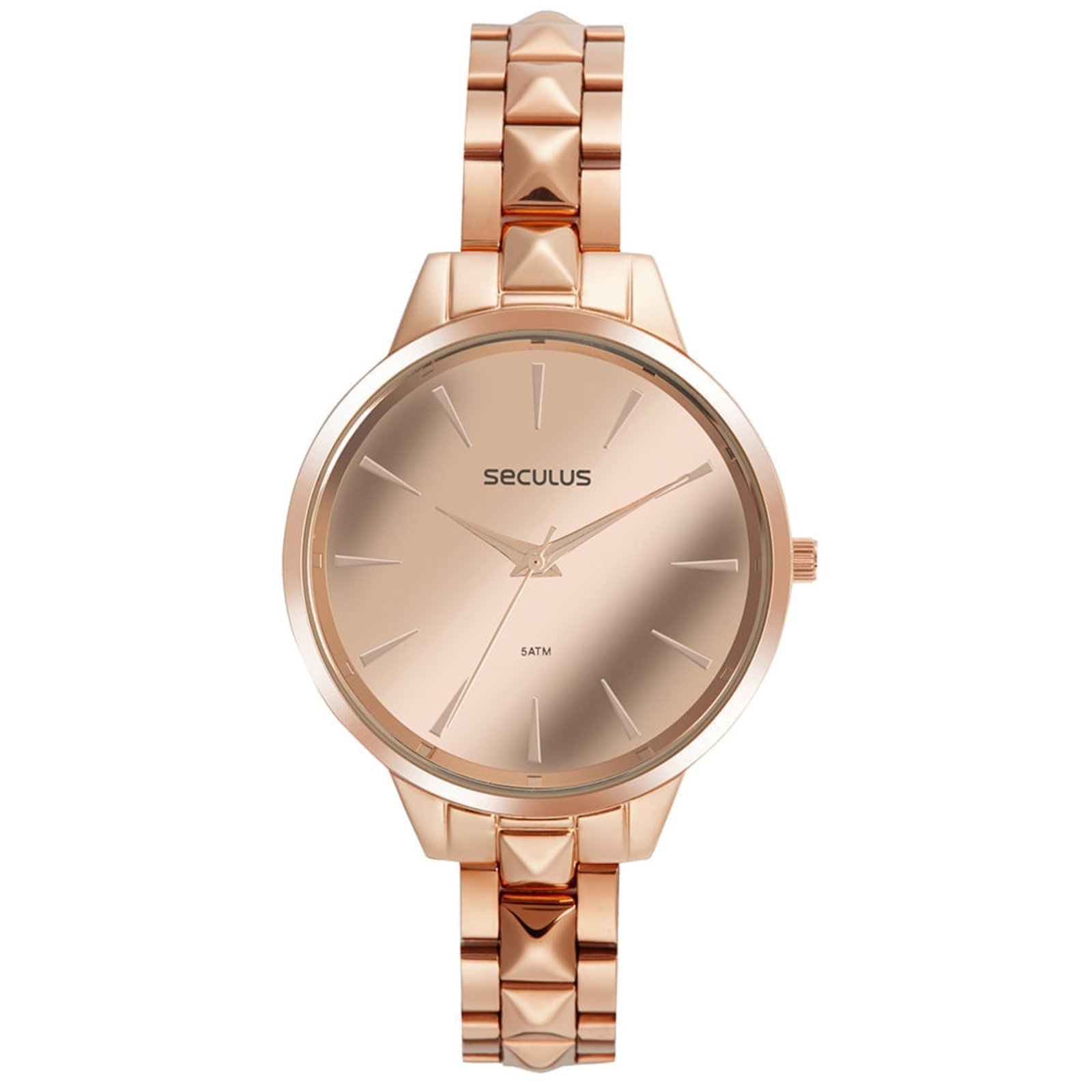 Imagem principal Relógio Feminino Seculus Aço Rose Gold Redondo Seculus rosa rose