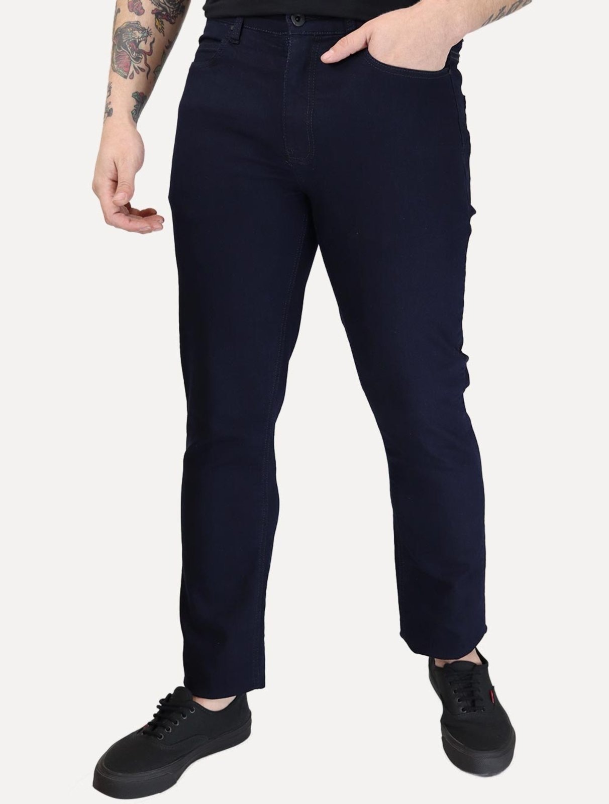 Imagem principal Calça Reserva Jeans Masculina Slim Yan Denim Escura Reserva jeans denim