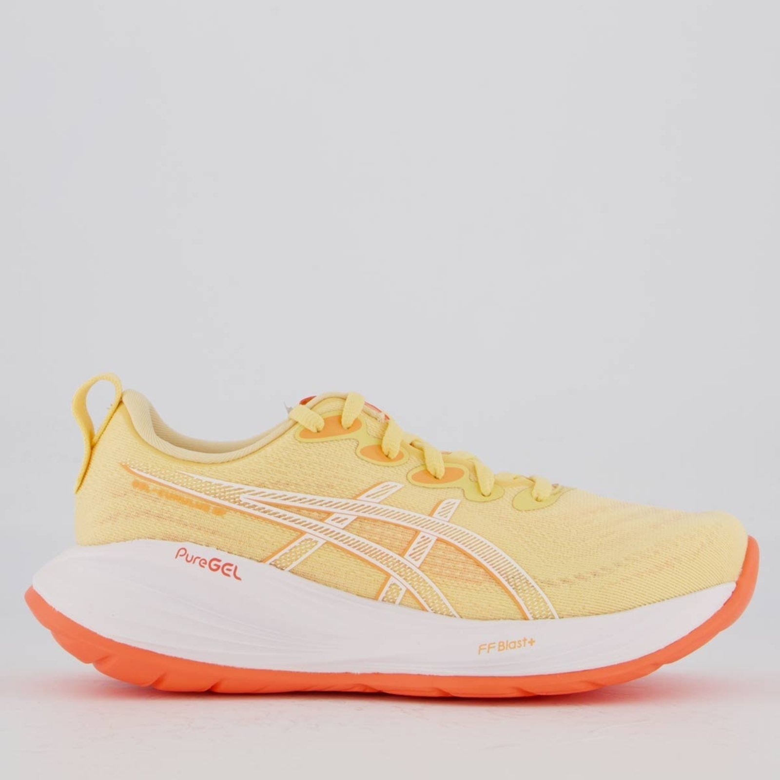Imagem principal Tênis Asics Gel Cumulus 27 Feminino e Amarelo ASICS laranja
