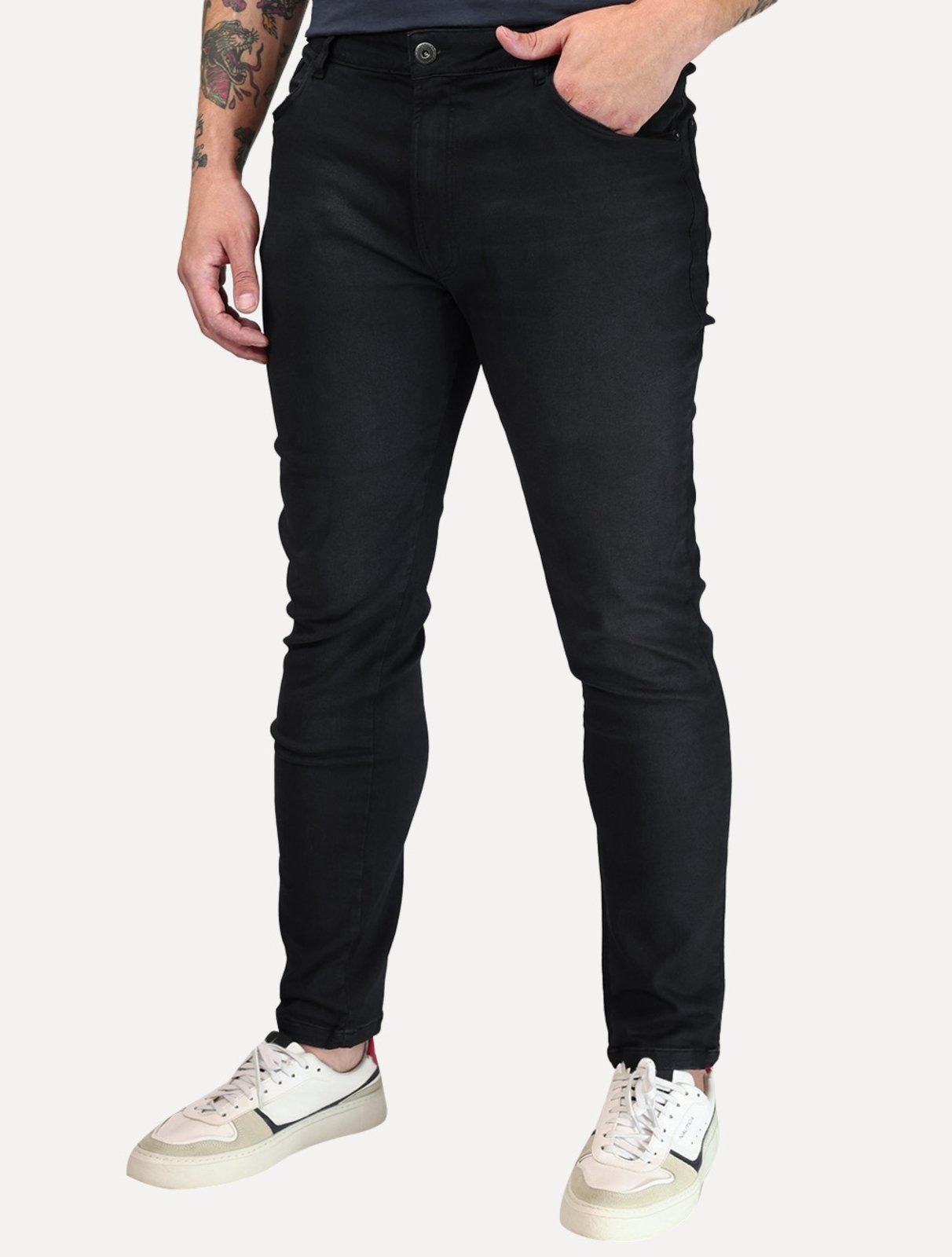 Imagem principal Calça Ellus Jeans Masculina Skinny Jogging Vivo Escura Ellus azul