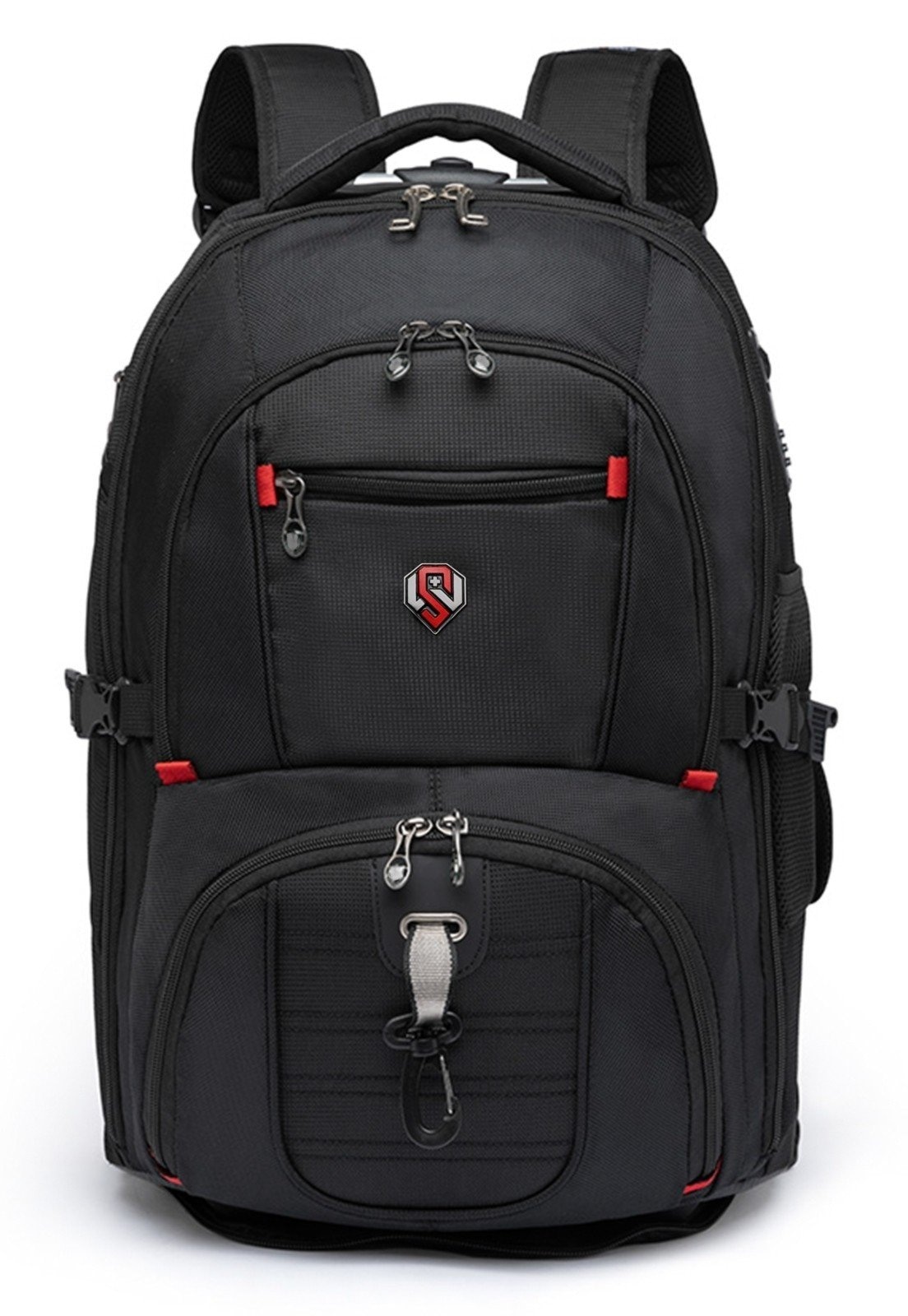 Imagem principal Mochila Executiva Carrinho Swissport Reforçada Swissport preto