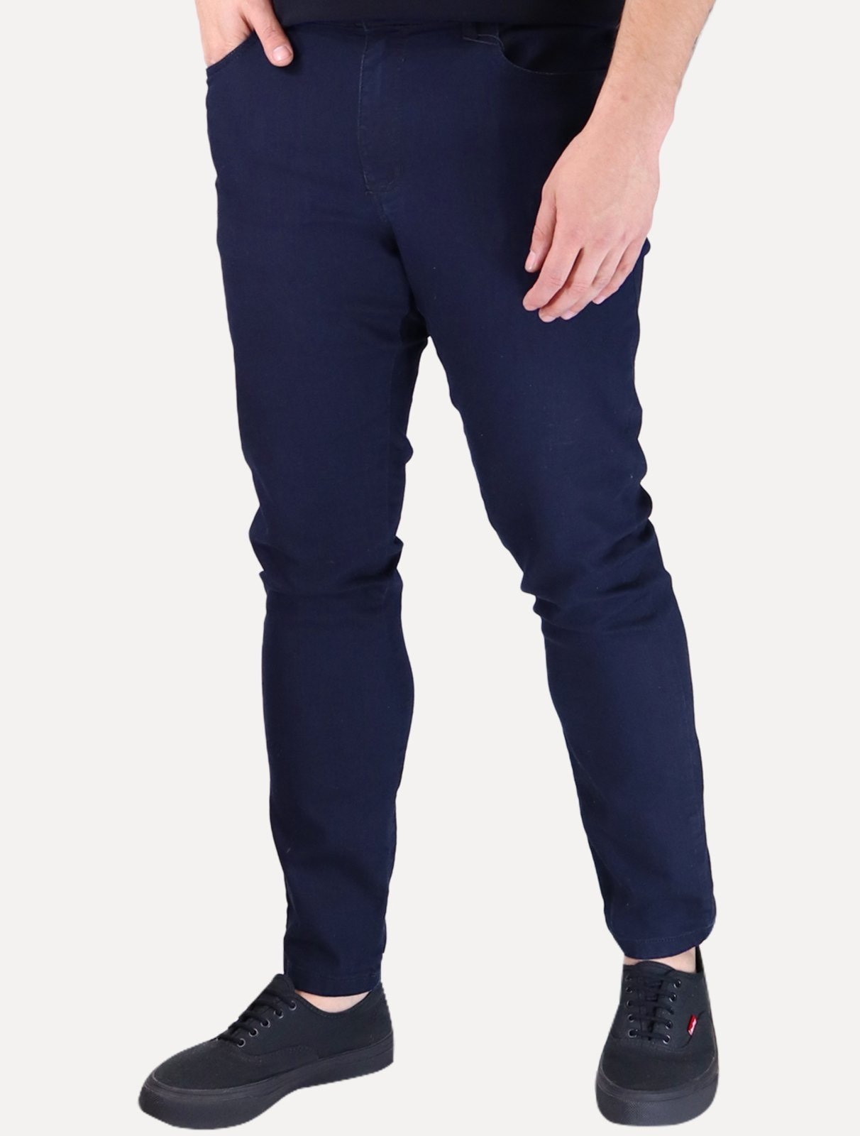 Imagem principal Calça Dudalina Jeans Masculina Skinny Stretch Icon Escuro Dudalina azul