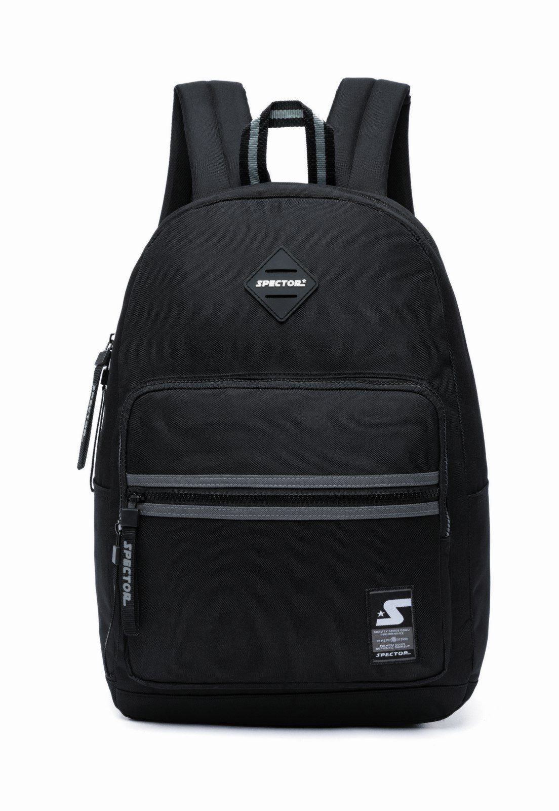 Imagem principal Infantil - Mochila Faculdade Escolar Reforçada Masculina Spector Resistente Casual Passeio Spector preto