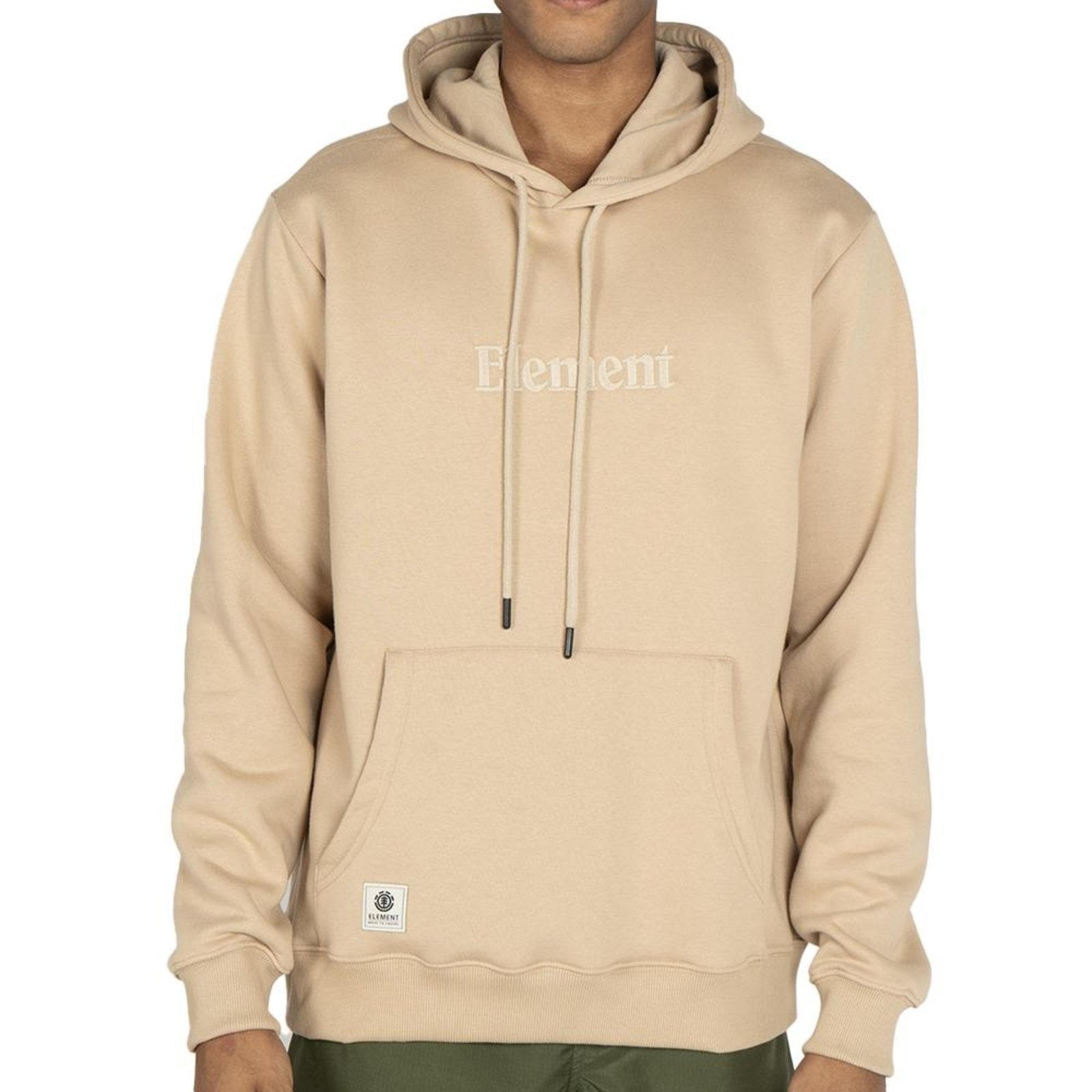 Imagem principal Moletom Element Canguru Blazin Emb WT25 Masculino Caqui Element bege caqui