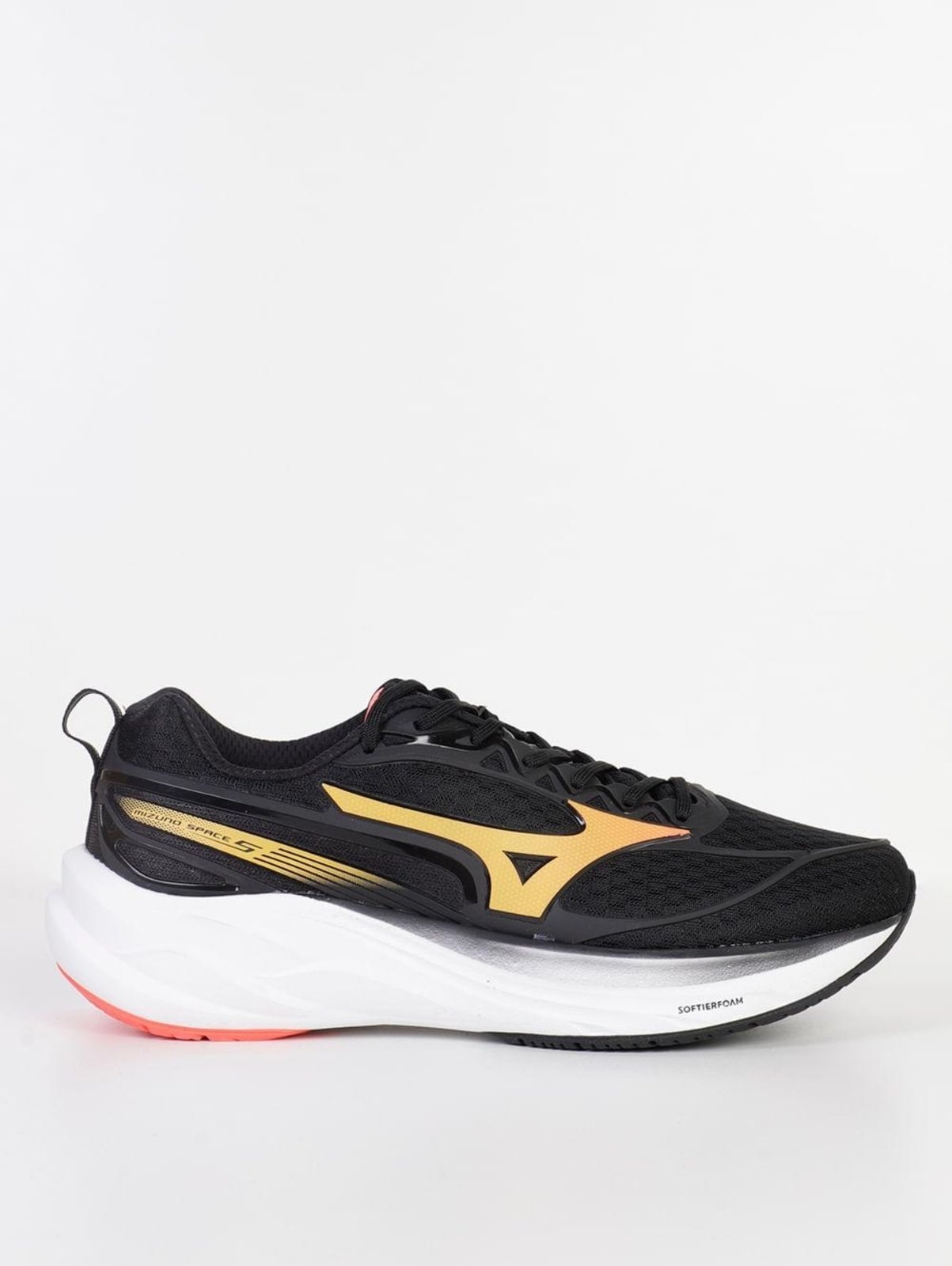 Imagem principal Tênis Esportivo Space 5 Mizuno Masculino DOURADO Mizuno preto