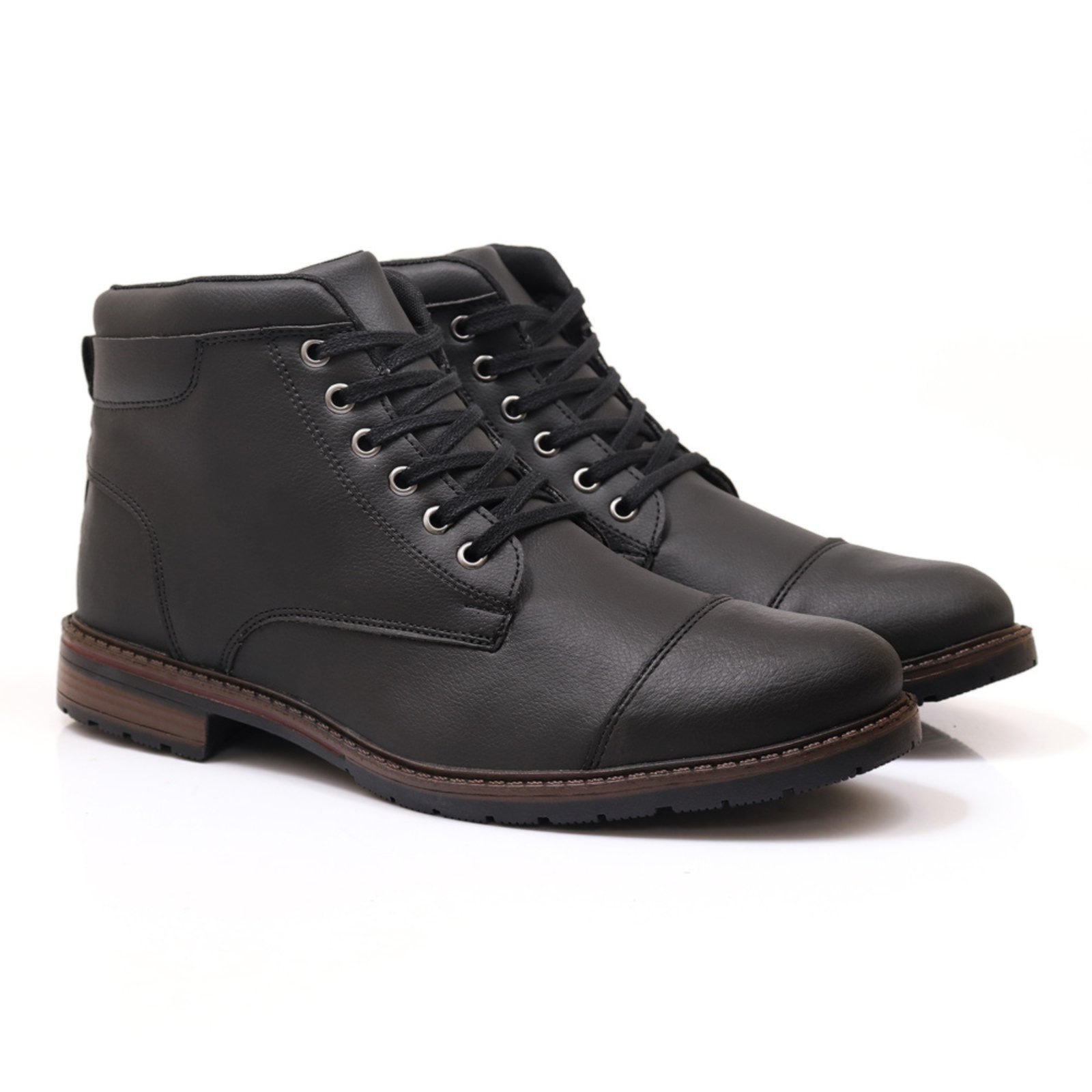Imagem principal Bota Coturno Masculino Nine4 Casual Macio Estilosa Nine4 preto