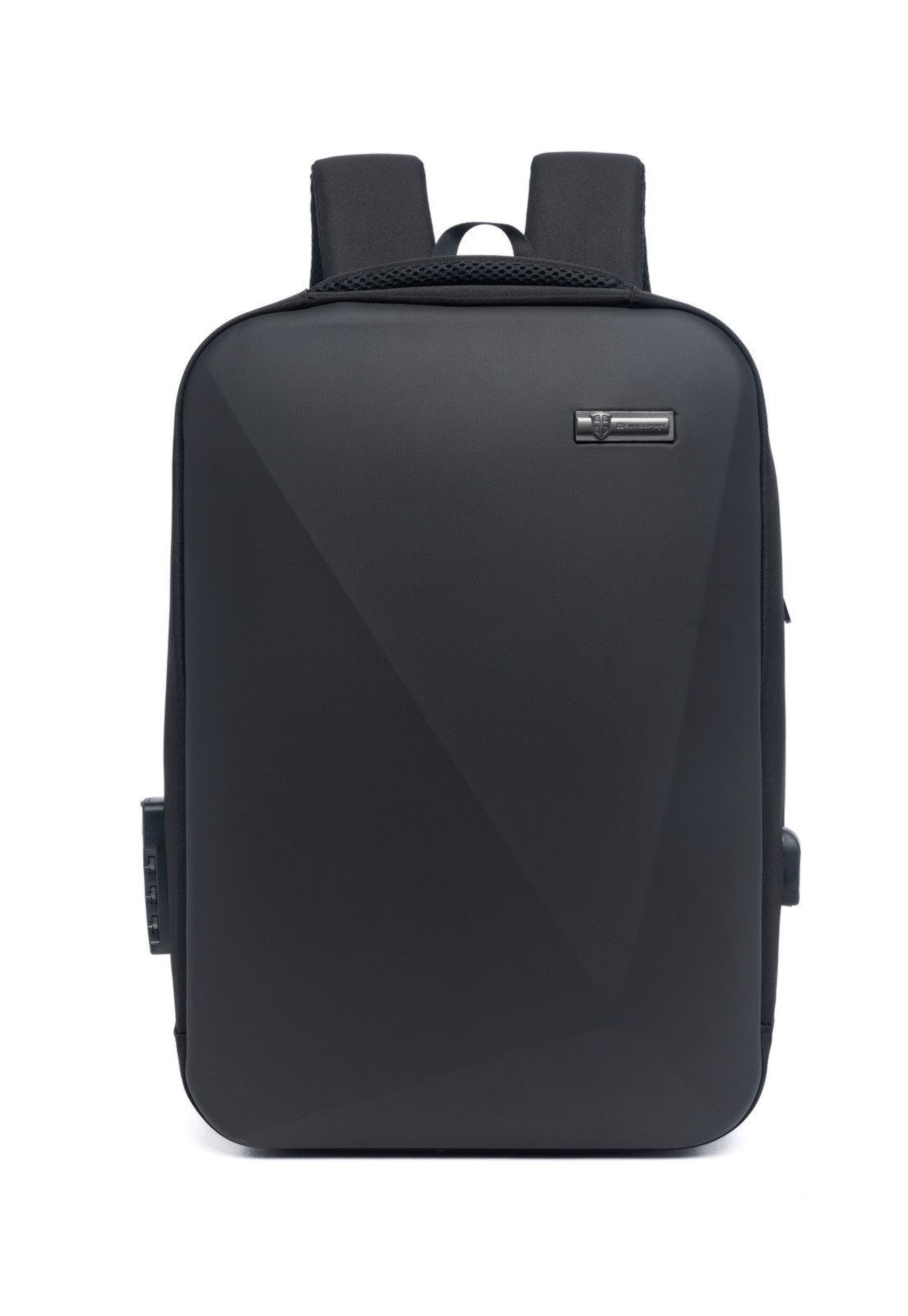 Imagem principal Mochila Notebook Masculina Preta Tsa Usb Reforçada Swissport preto