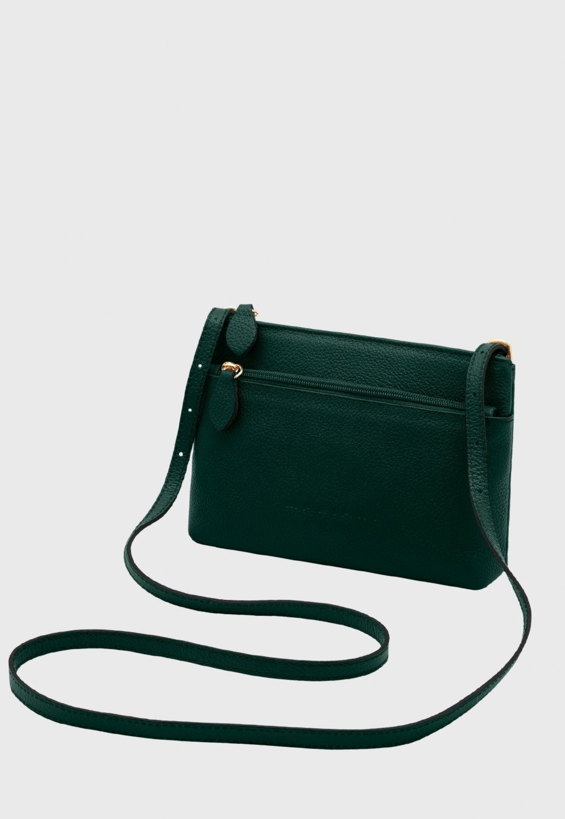 Imagem principal Bolsa Transversal de Couro Mariart Ágata Amazônia Mariart verde