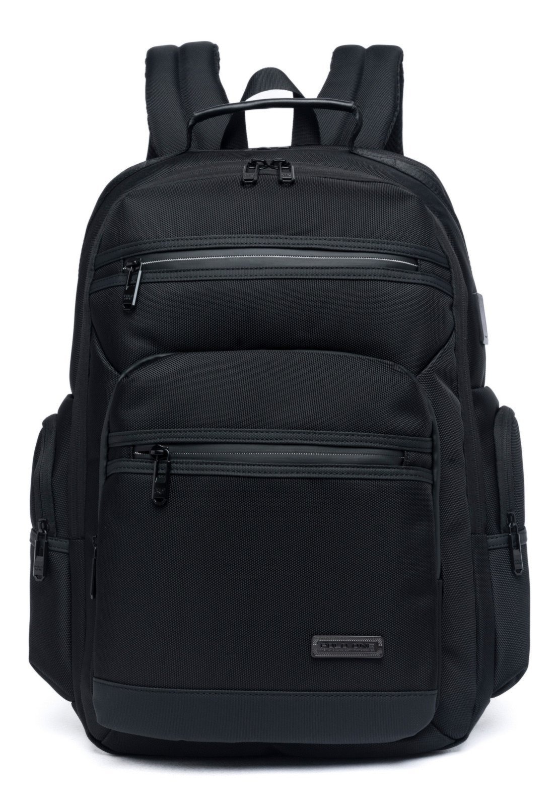 Imagem principal Mochila Executiva Bolsa Notebook USB Reforçada Grande Resistente Polo One preto