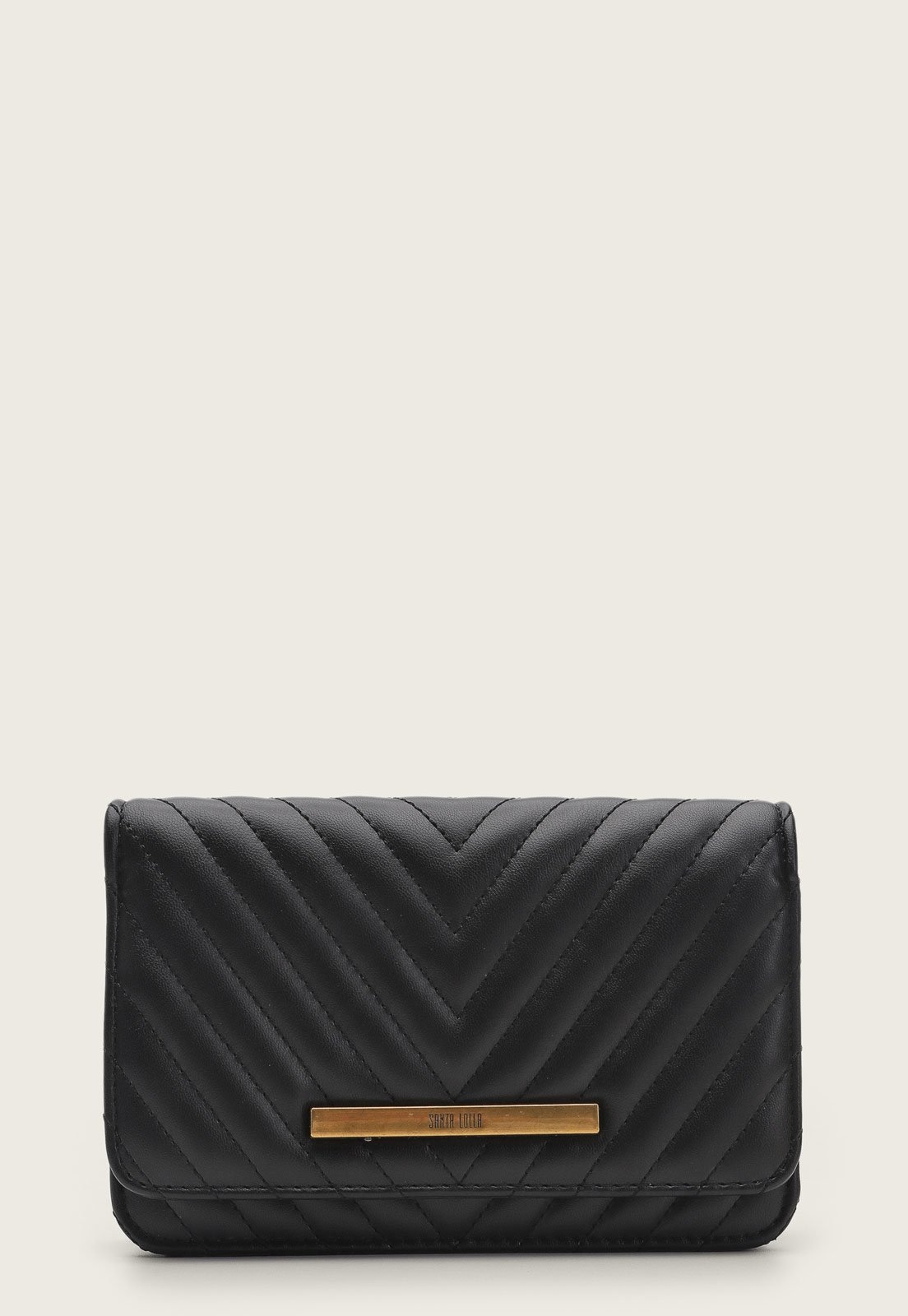 Imagem principal Bolsa Santa Lolla Matelassê Preta Santa Lolla preto