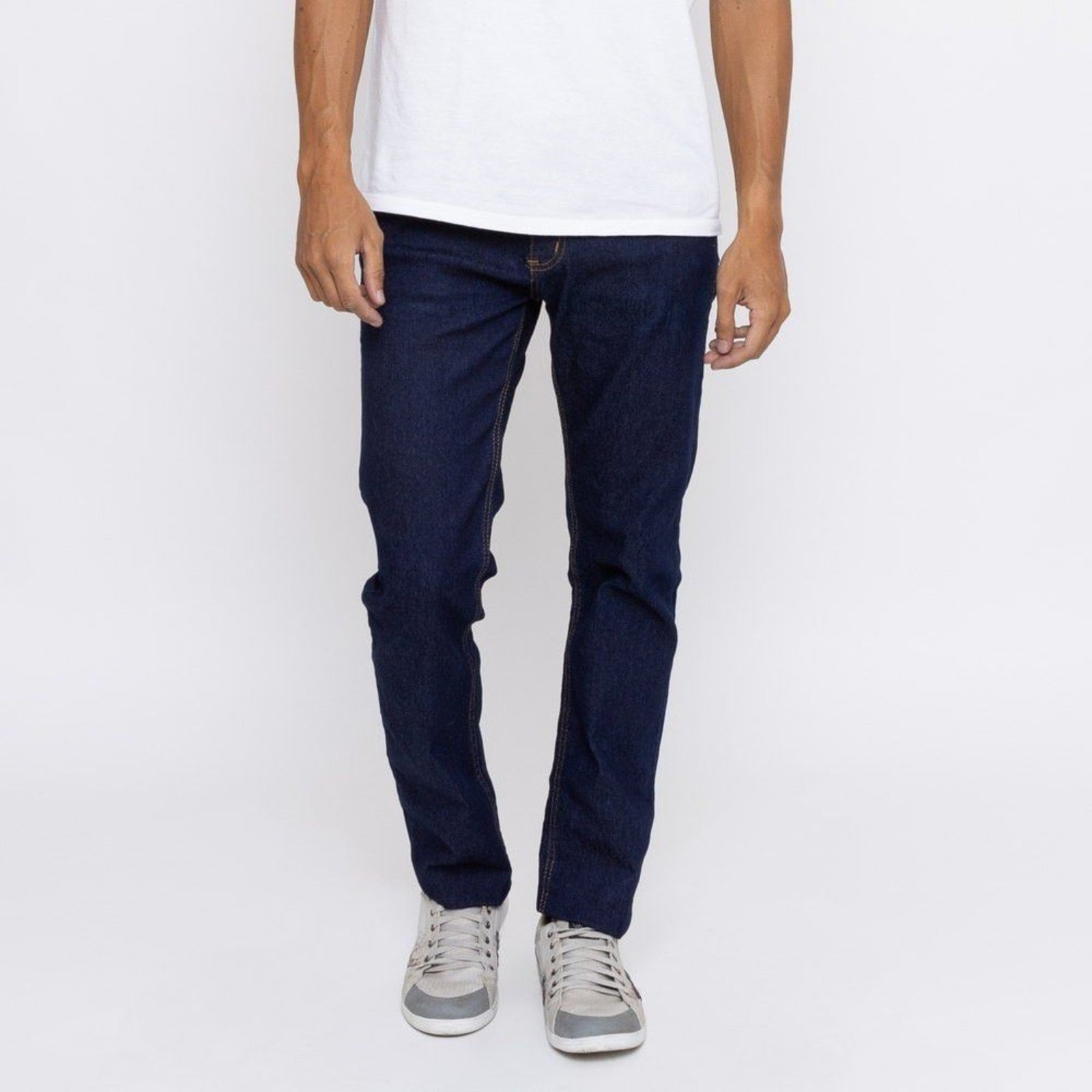 Imagem principal Calça Jeans Masculina Tradicional Amaciada Premium Unak Seoul Unak azul