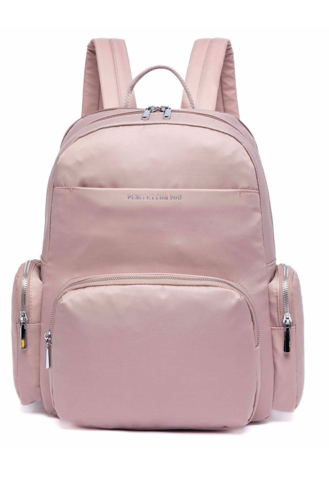 Imagem principal Mochila Feminina Trabalho Espaçosa Reforçada Escolar Menina Perfect For You rosa
