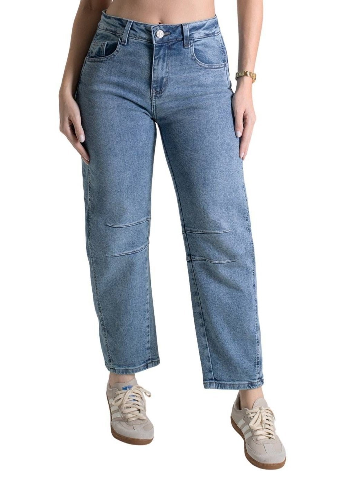 Imagem principal Calça Jeans Sawary Barrel - 279852 Sawary azul