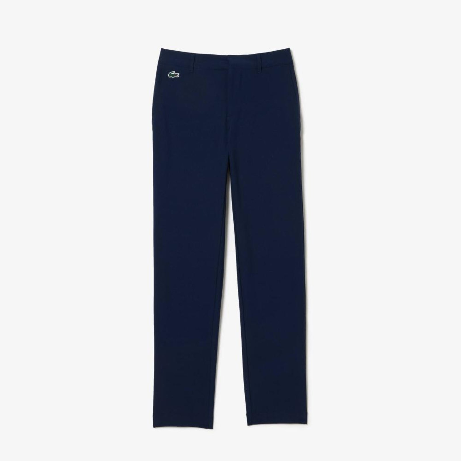 Imagem principal Calça Lacoste Golf Slim Fit em sarja absorvente Lacoste azul