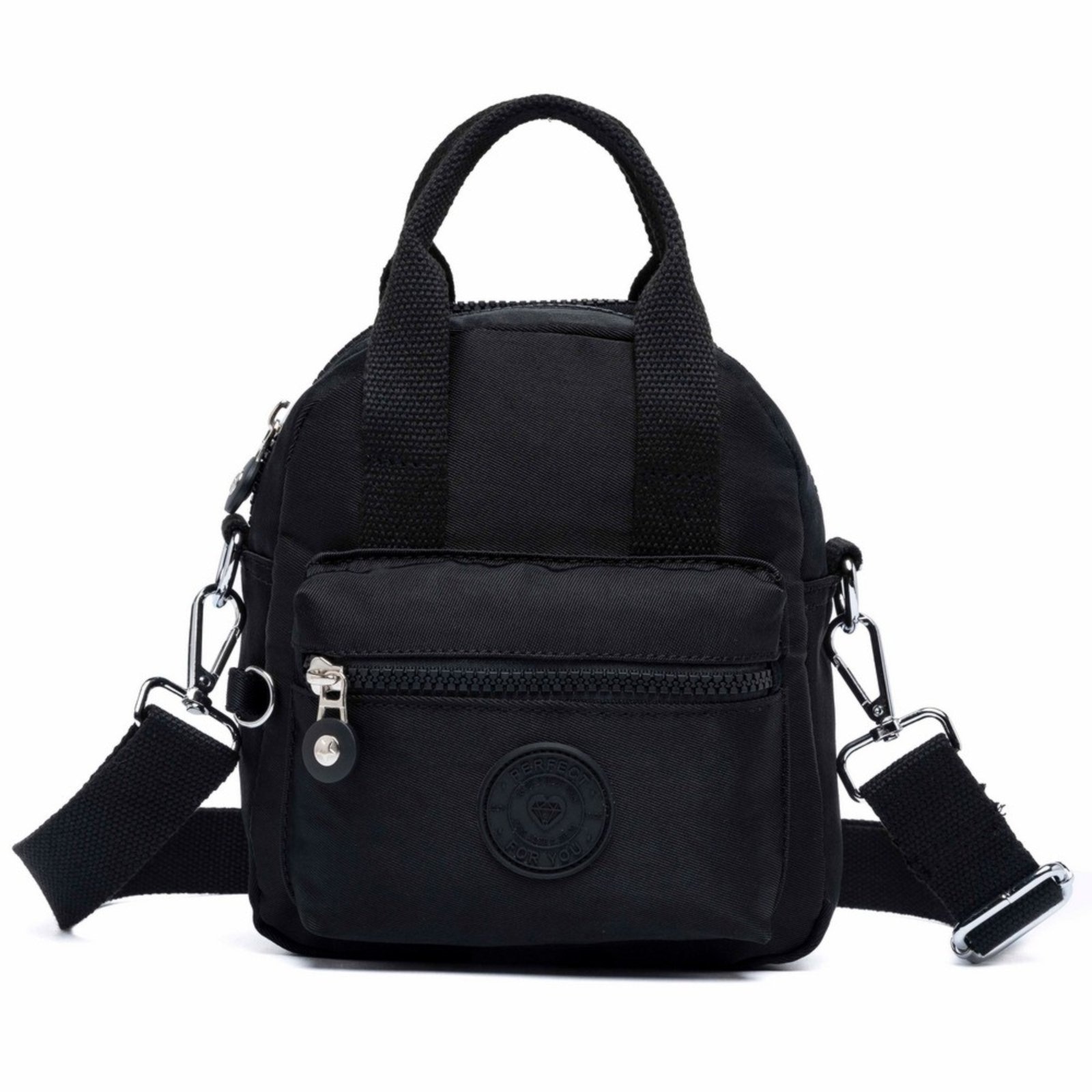 Imagem principal Shoulder Bag Feminina Transversal Reforçada Bolsa Tiracolo Perfect For You preto