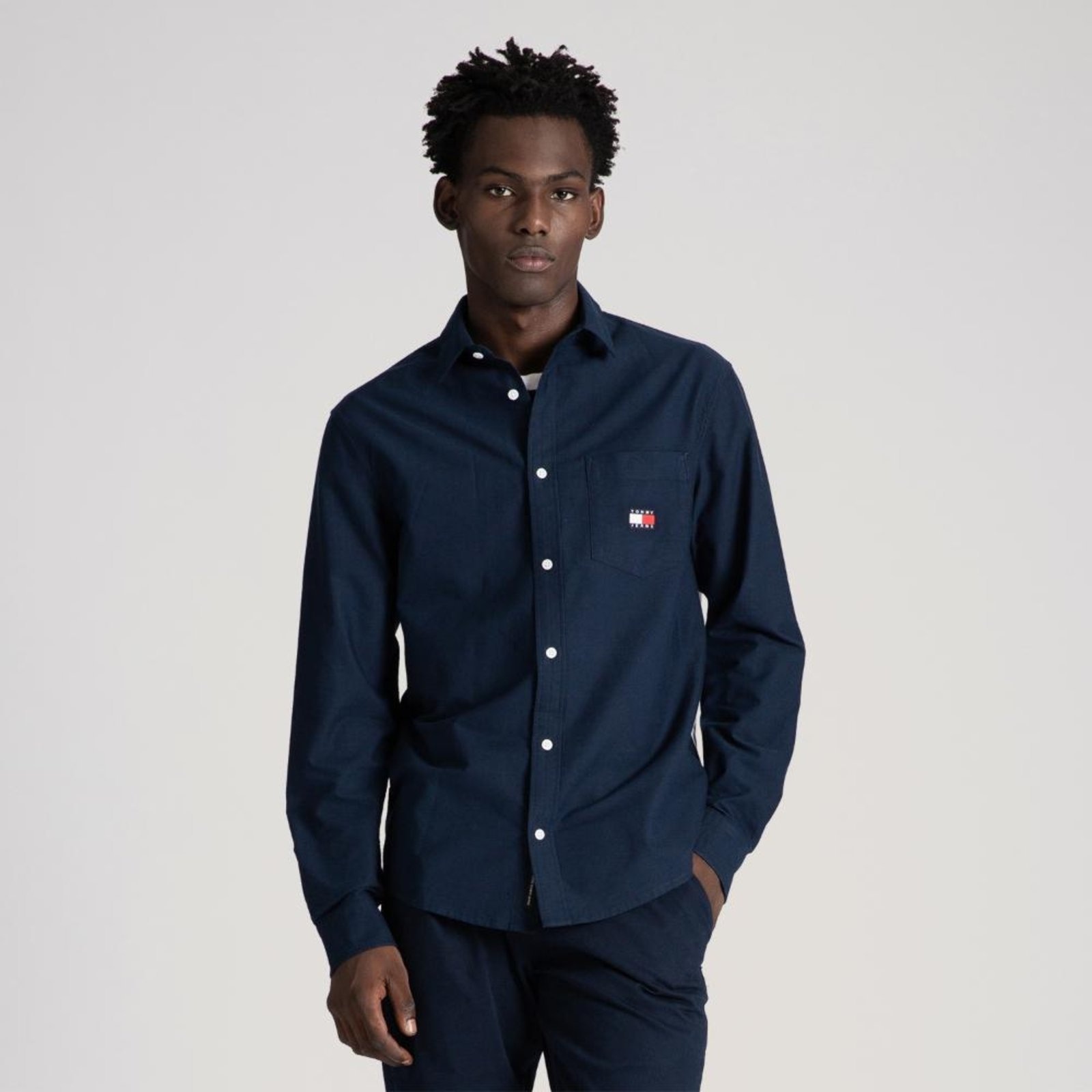 Imagem principal Camisa Bandeira Costas Tommy Jeans-EEG Tommy Jeans azul marinho