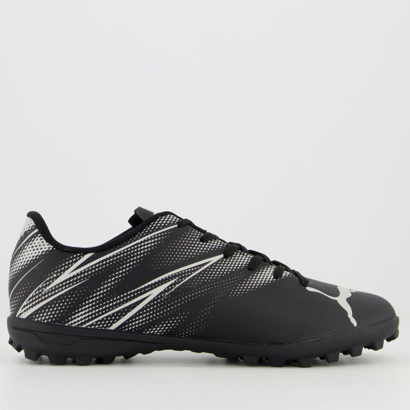 Imagem principal Chuteira Puma Attacanto TT BDP Society Preta e Branca Puma preto