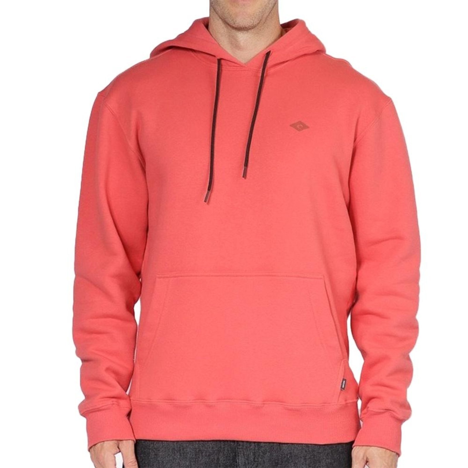 Imagem principal Moletom Rip Curl Canguru Brand Icon WT25 Masculino Cranberry Rip Curl vermelho