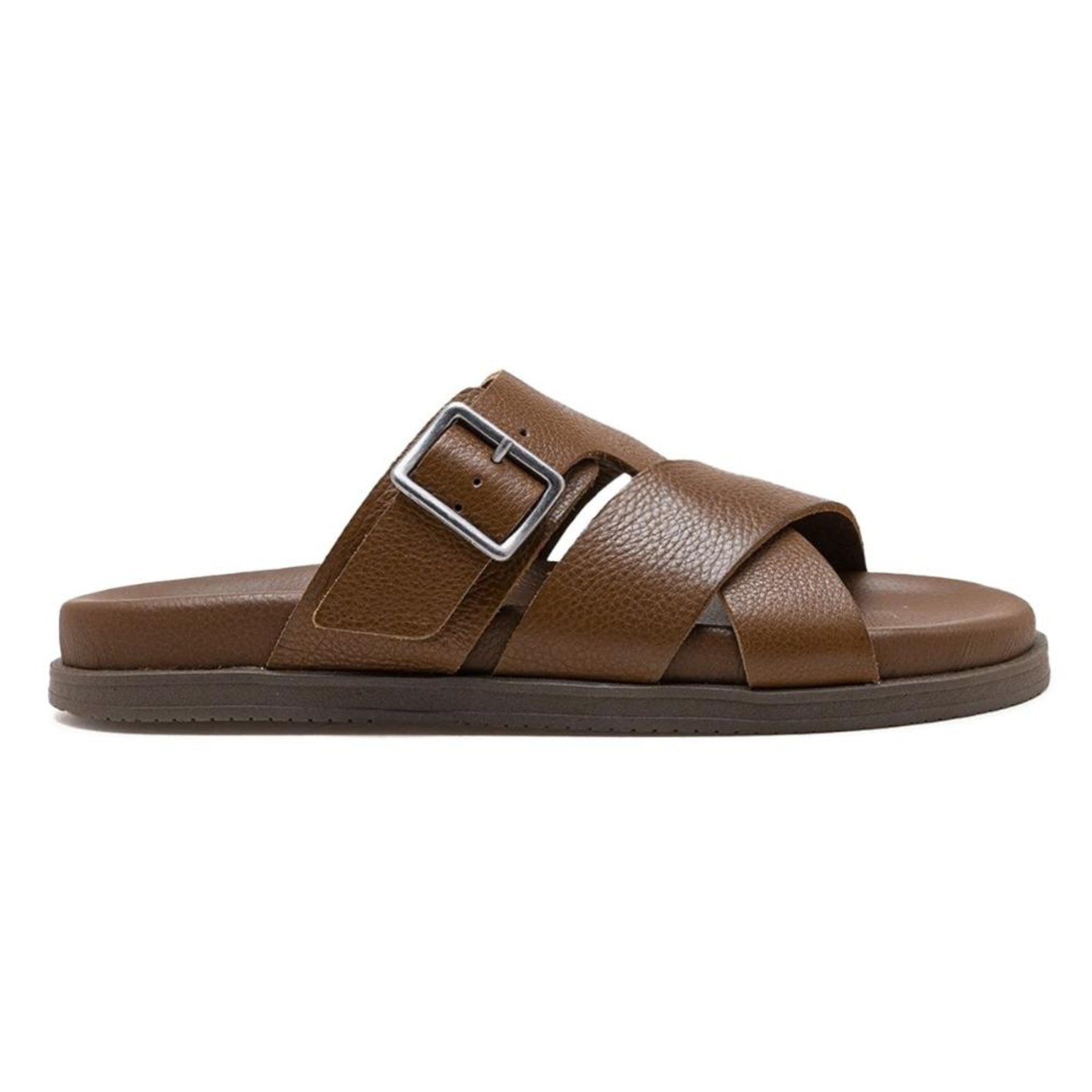 Imagem principal Sandália de Couro Democrata Masculina Dock DEMOCRATA marrom