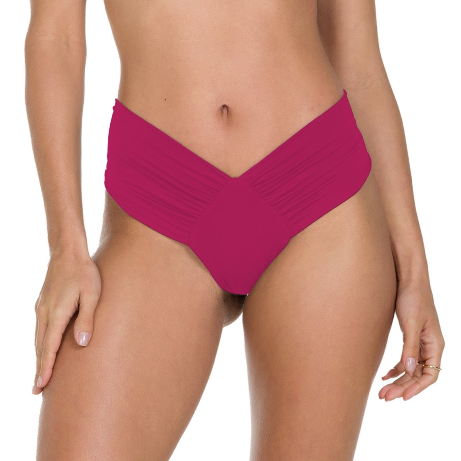 Imagem principal Biquíni De Chelles Lateral Franzida Cava Maior BB2003CL MAGENTA De Chelles rosa magenta