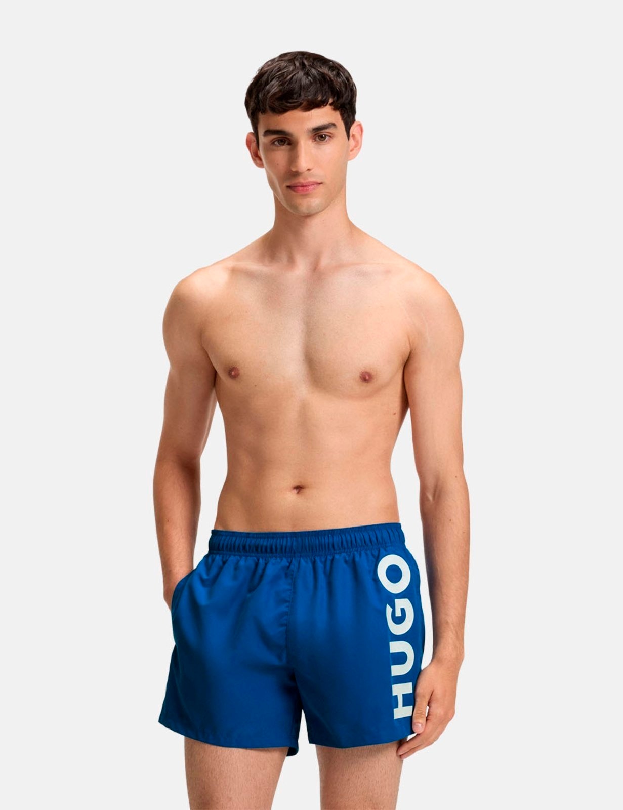 Imagem principal Short Hugo Boss Masculino Regular Beachwear Abas Royal Hugo Boss azul