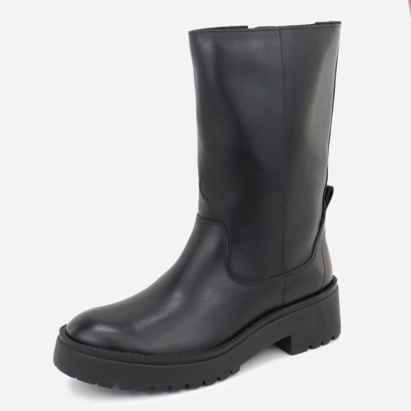 Imagem principal Bota Coturno Cano Médio Conforto Couro Macio Legitimo Maria Paula MARIA PAULA preto