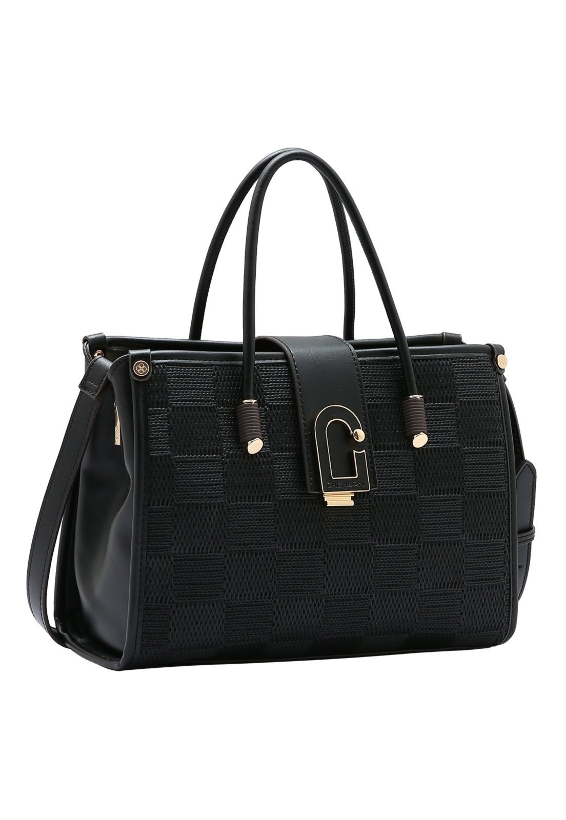 Imagem principal Bolsa Feminina Chenson Original Mix Texturas Mão 3485000 Chenson amarelo