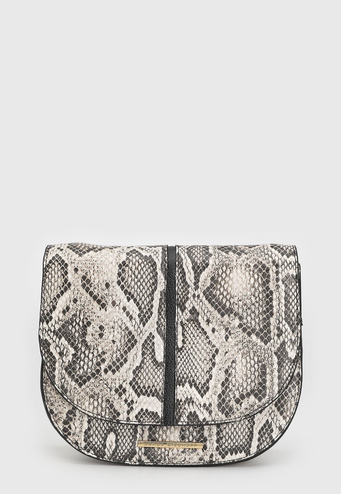 Imagem principal Bolsa Tiracolo Feminina Jorge Bischoff Estampa Snake Off-White Jorge Bischoff off-white white