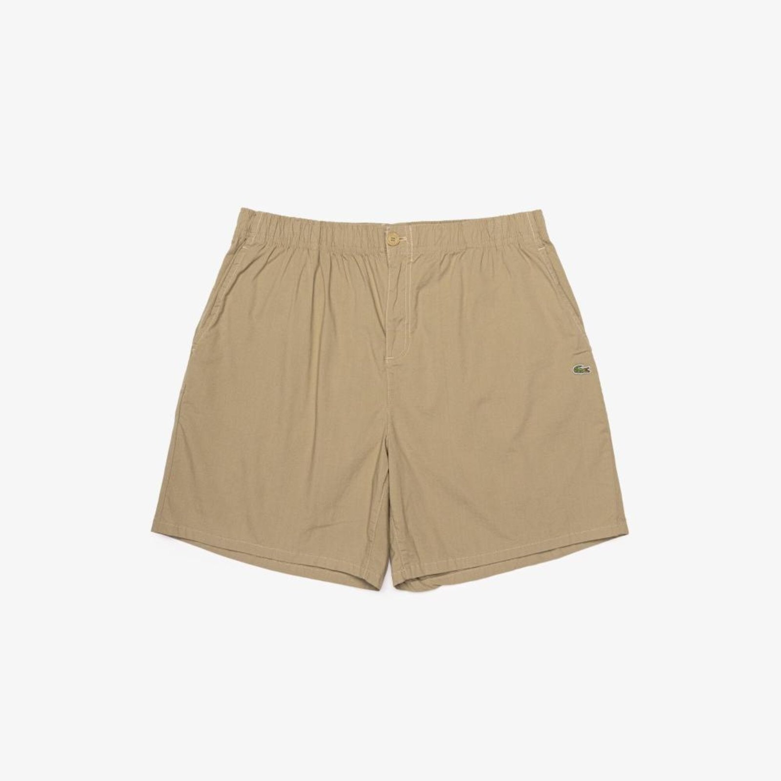 Imagem principal Bermuda Relaxed Fit em Gabardine Leve Beige - 2XL Bege Lacoste bege beige