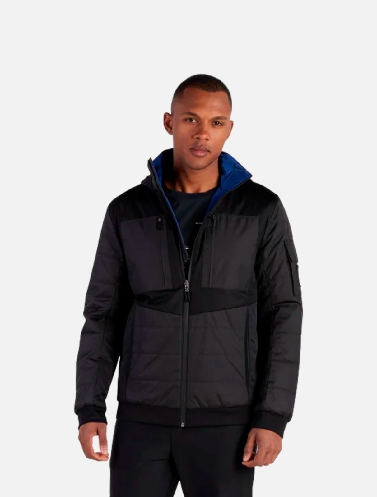 Imagem principal Jaqueta Hugo Boss Dupla Face J Freeman Preta e Royal Hugo Boss azul