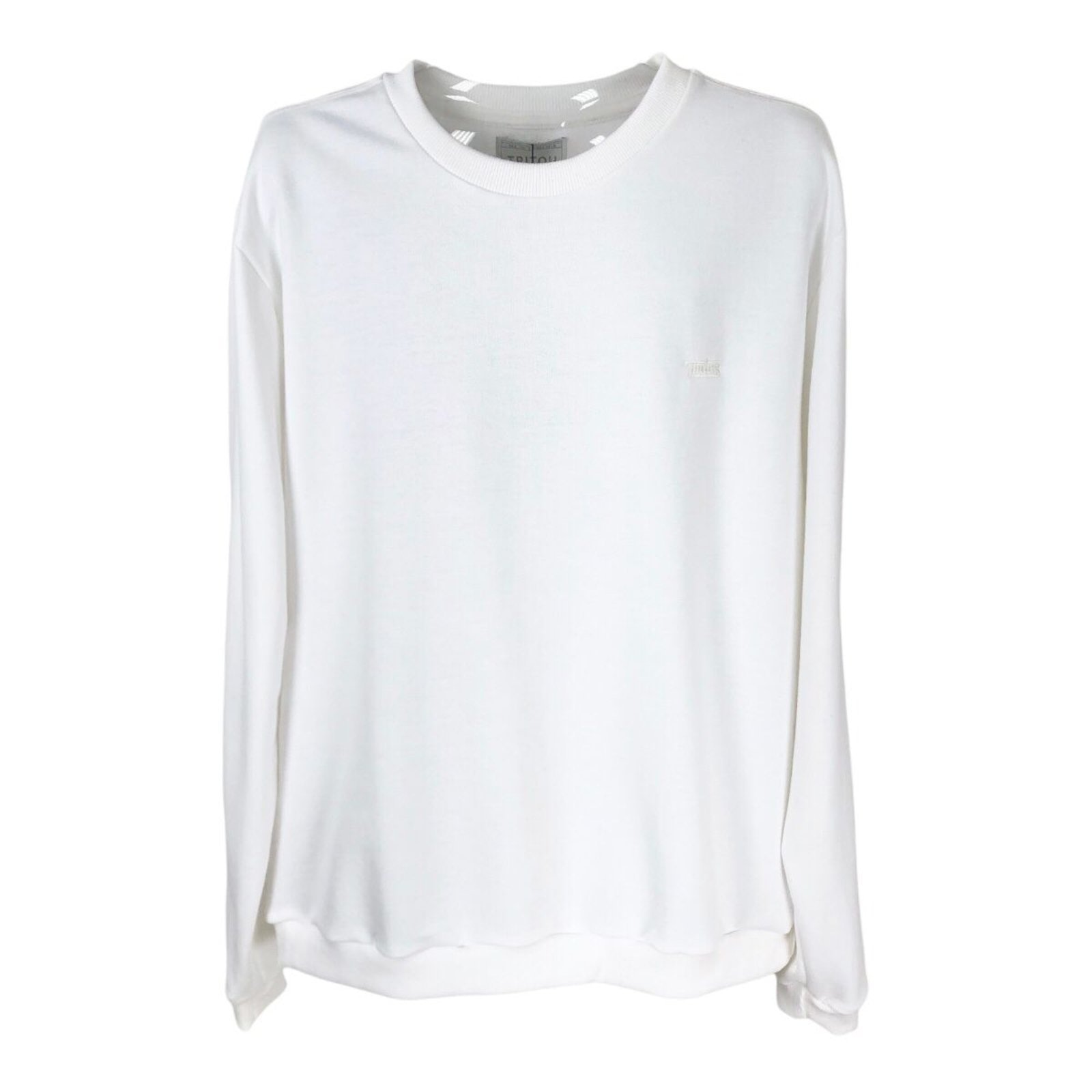 Imagem principal Blusão Moletom Fleece Gola Redonda Triton Off Shell Triton branco